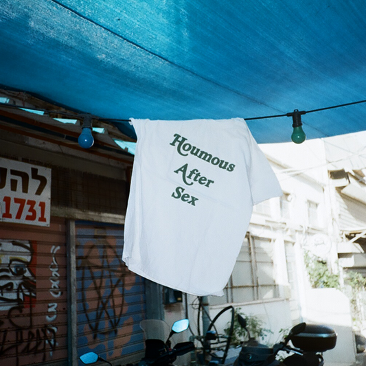 H.A.S White/Green Tee