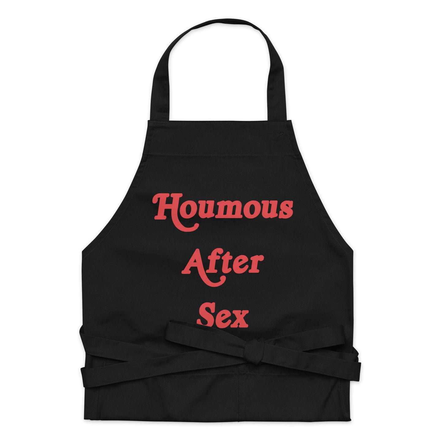 Black & Red Organic cotton apron