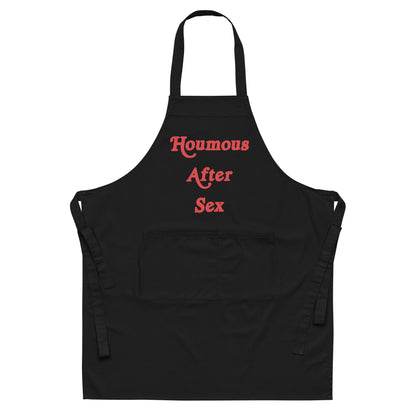 Black & Red Organic cotton apron